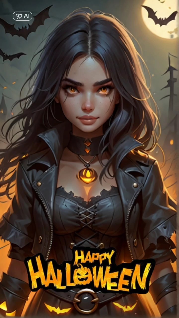 Halloween AI effect 