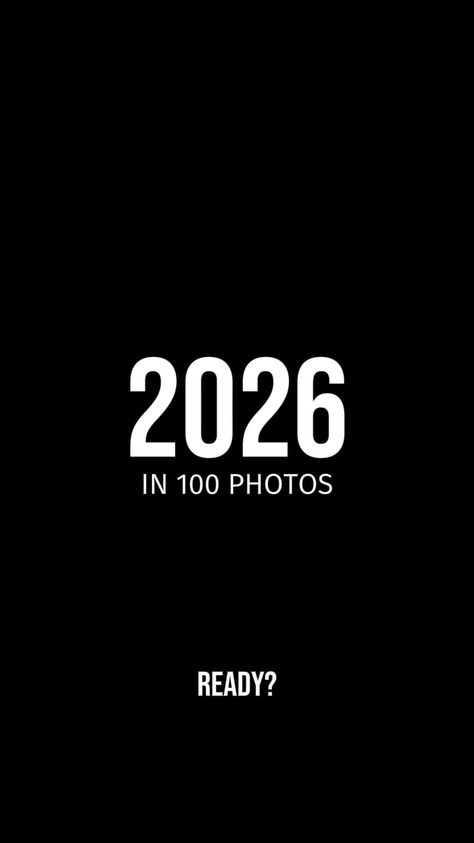 100 Photos in 2026