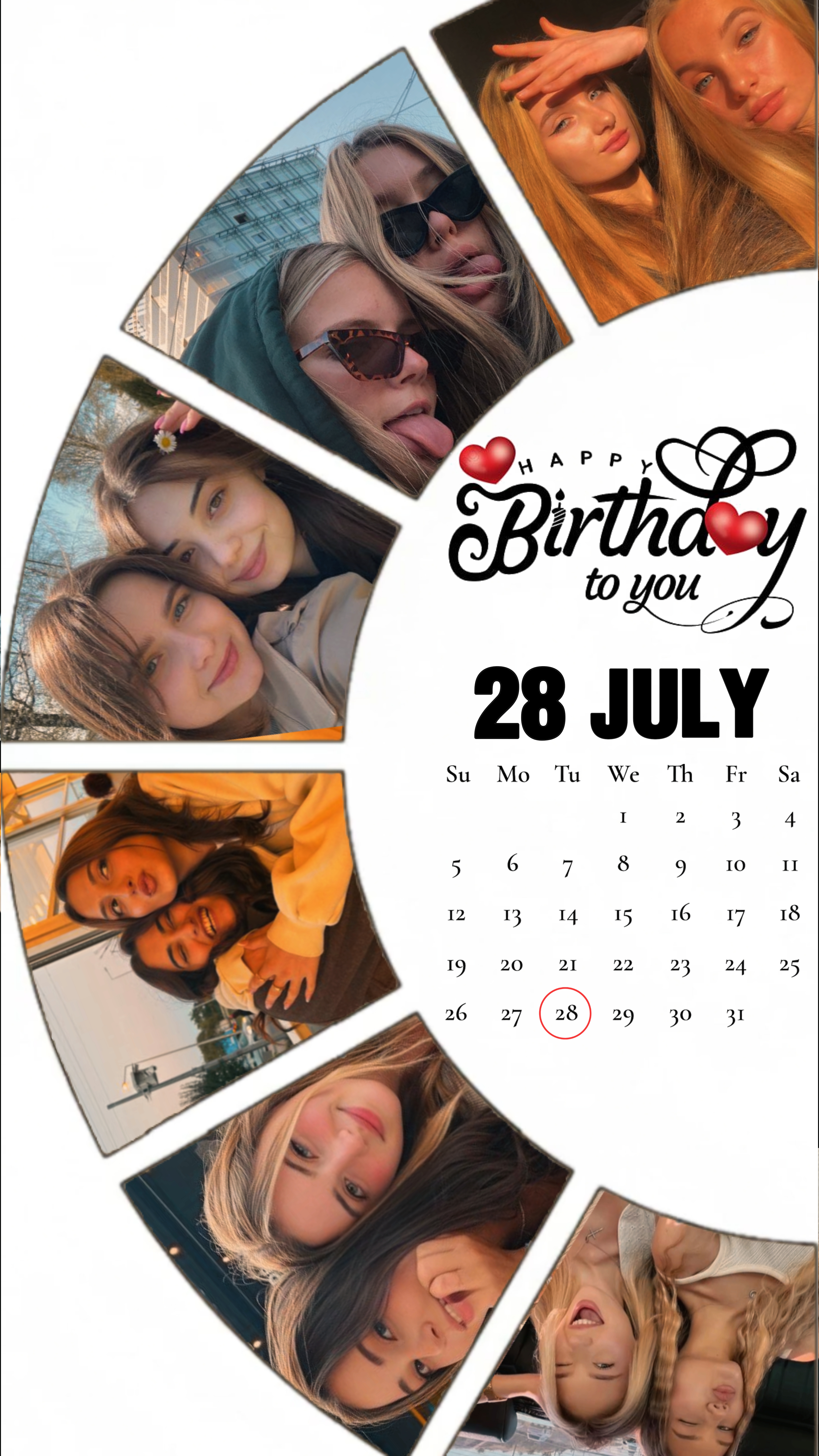BIRTHDAY 28 JULY