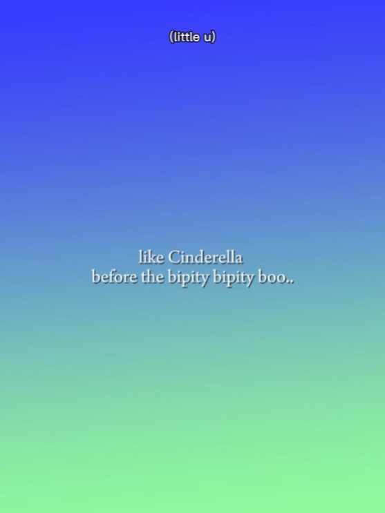 Comme Cendrillon 