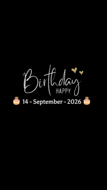 B'day 14 September