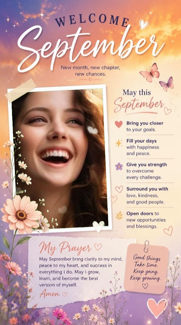 Welcome September 
