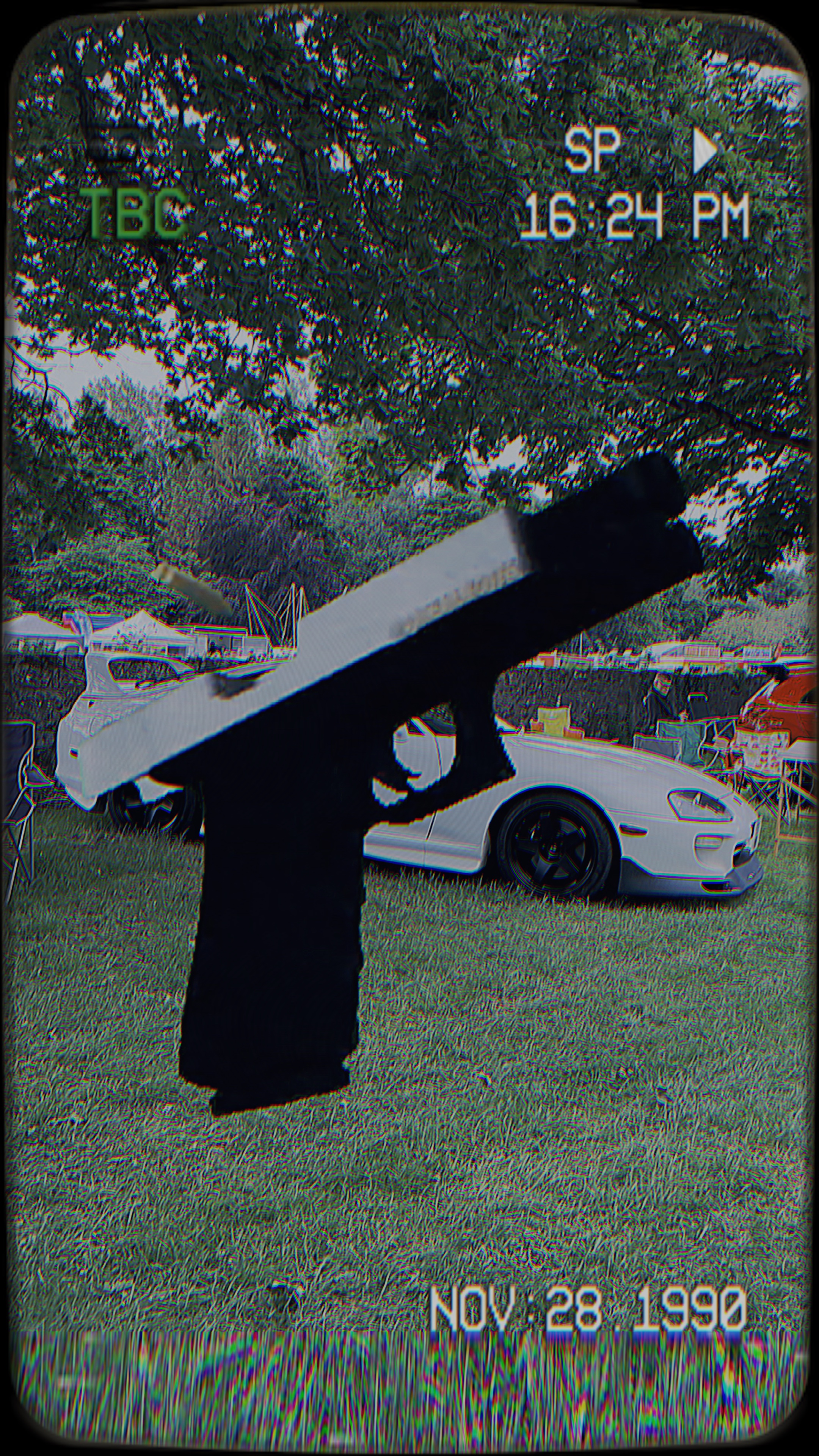 VHS car template