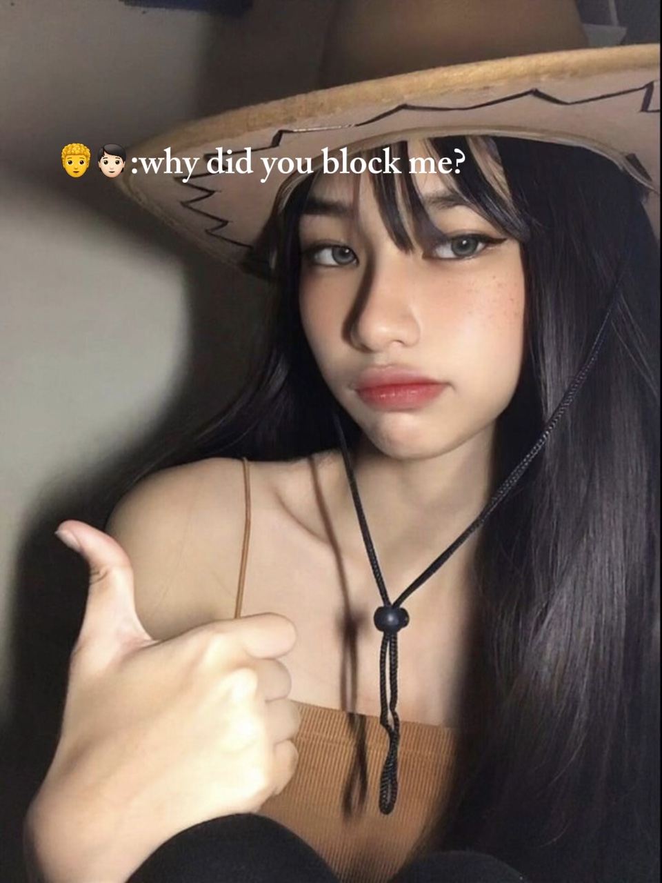 why did you block me