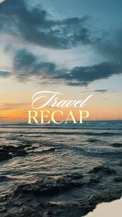 travel recap
