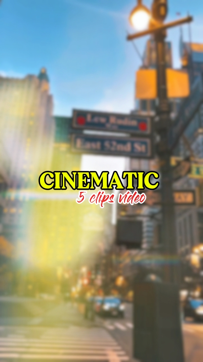 CINEMATIC 5 VIDEO 