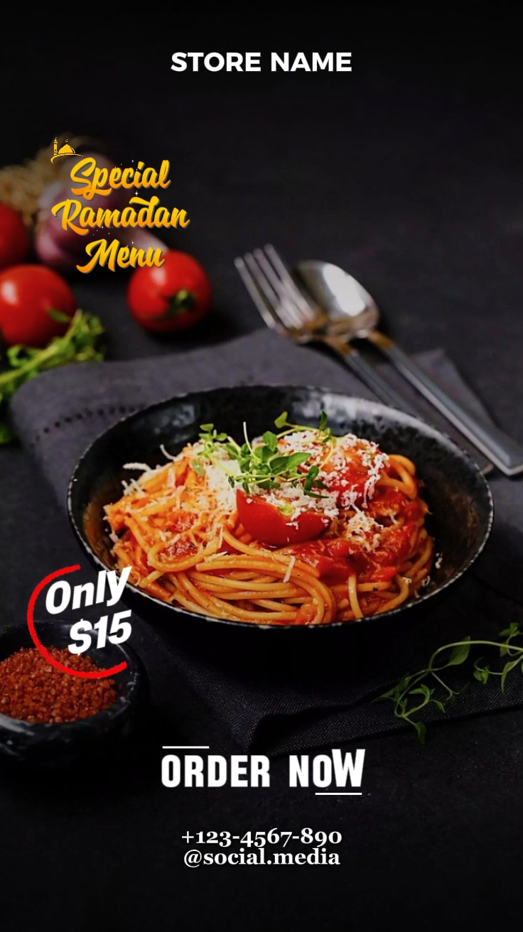 Menú de Ramadán