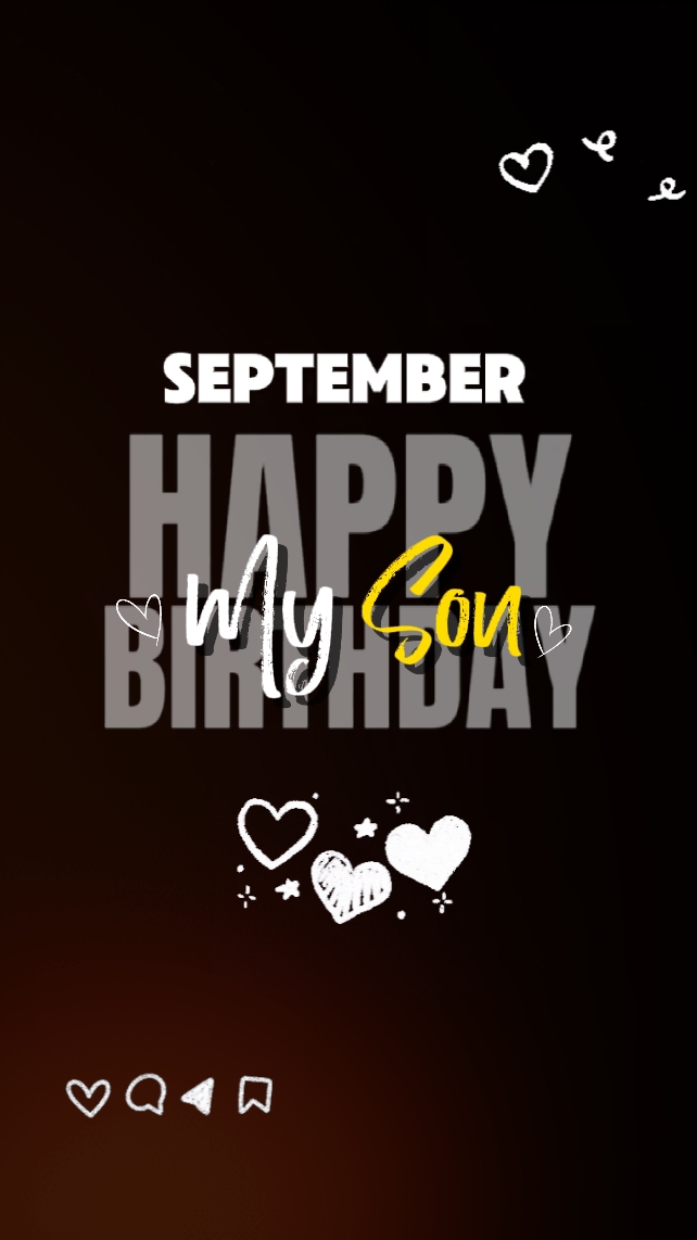 Birthday My Son