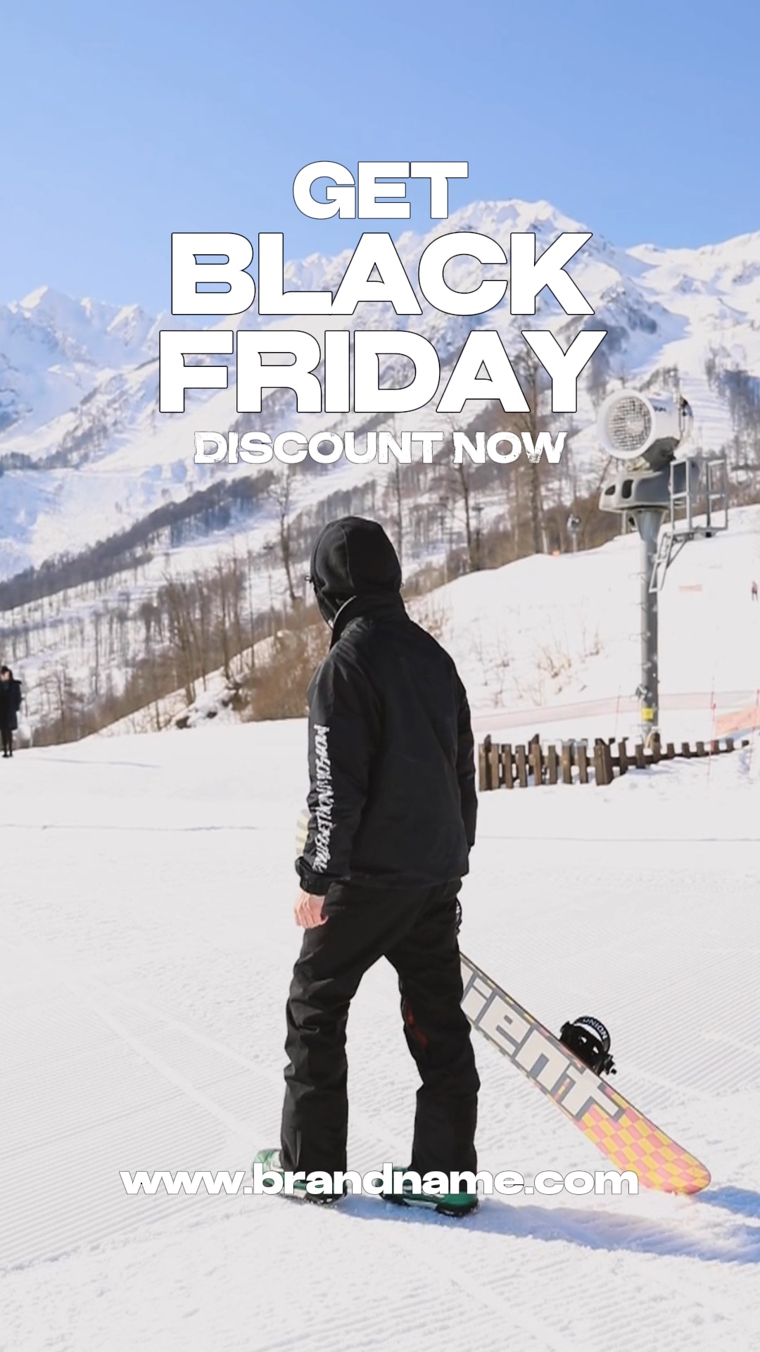 Venta del Viernes Negro Pantalla de la Industria Deportiva Estilo Tiktok