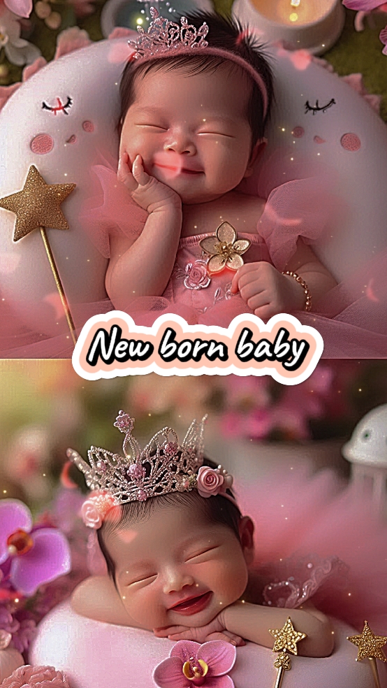 刚出生的女婴