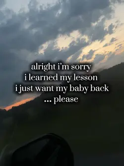 i want u back