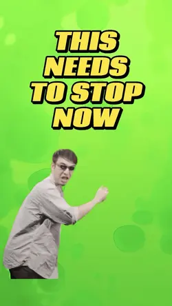 This needs to Stop