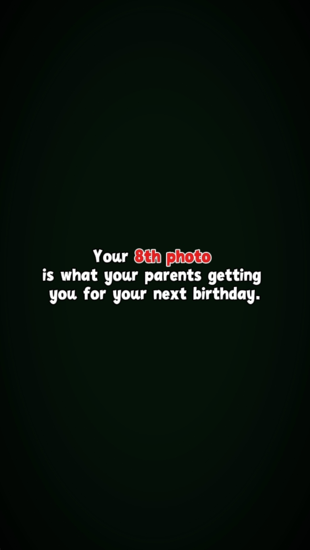 next birthday