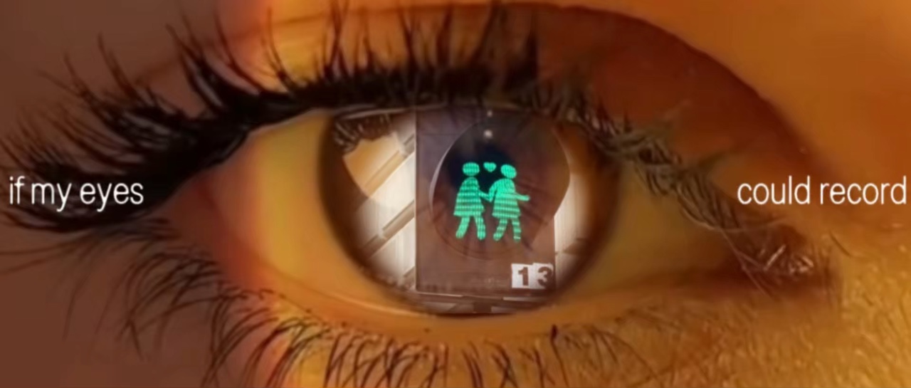 à travers mes yeux