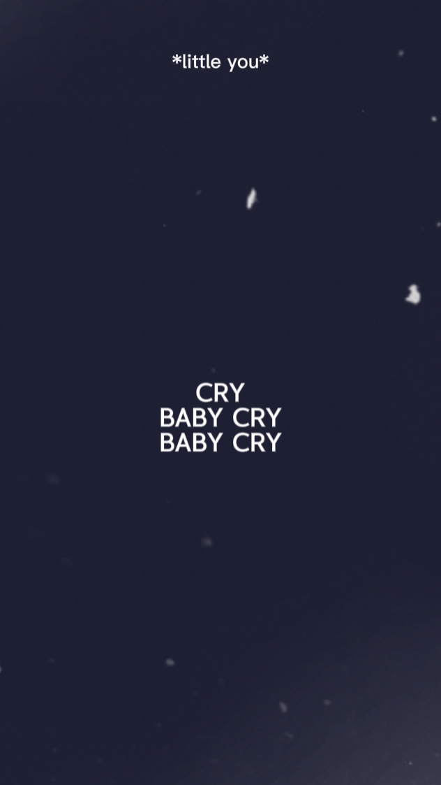 cry baby cry