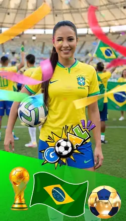 montagem do Brasil