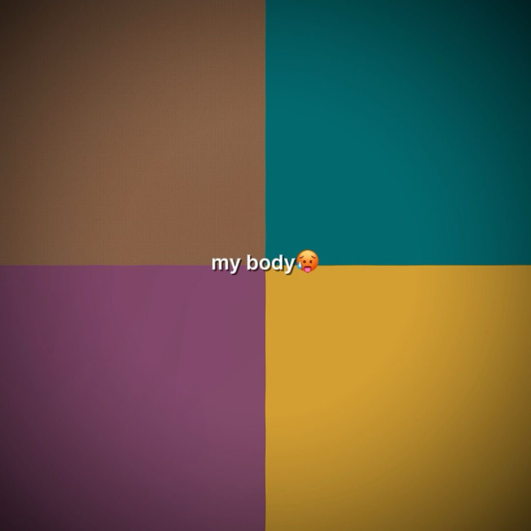 Rosto vs corpo