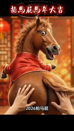 拍馬屁馬年大吉