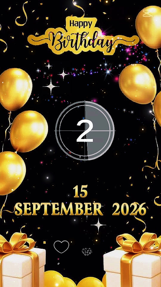 HBD 15 September2026