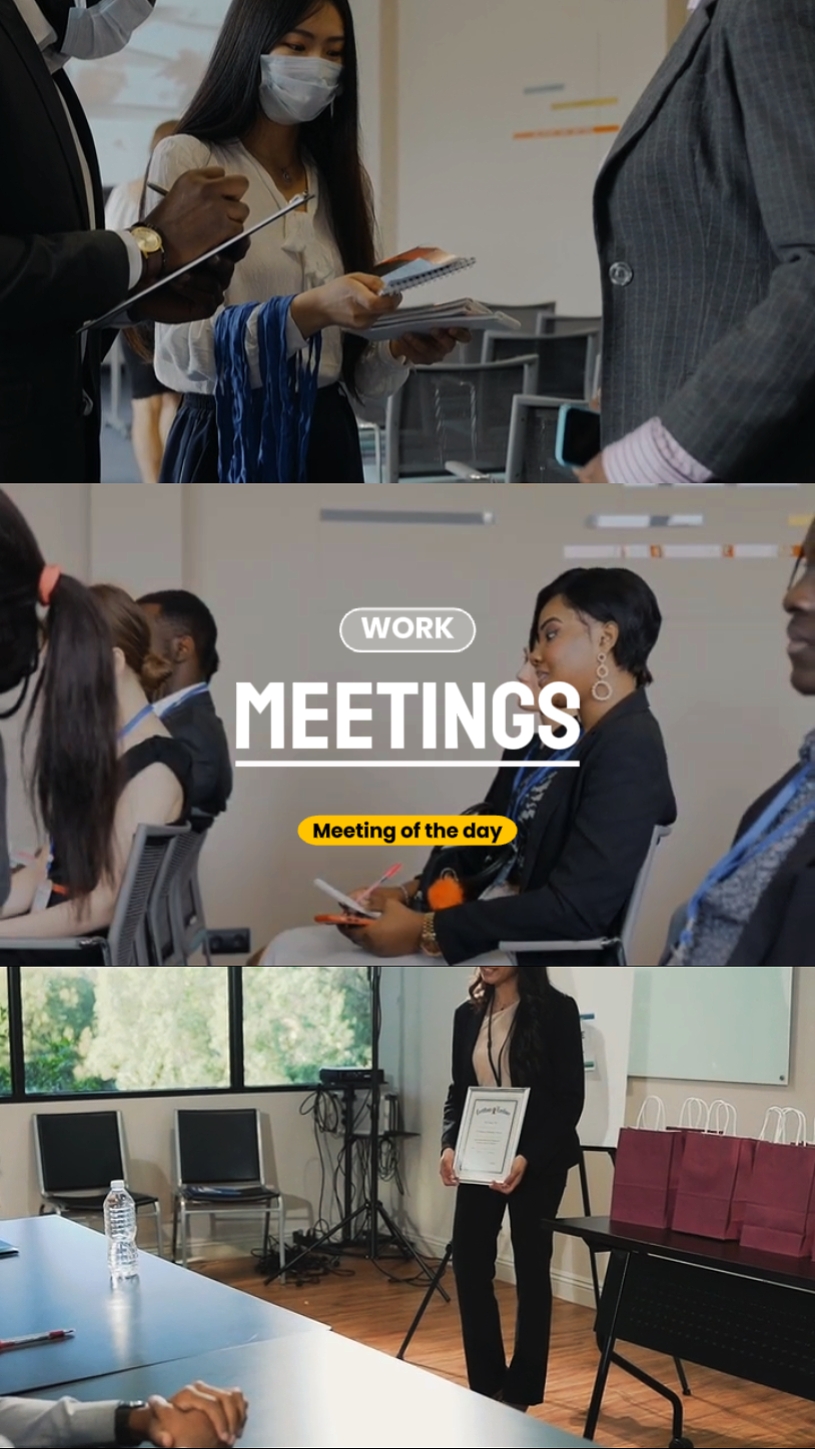 Reuniões de trabalho