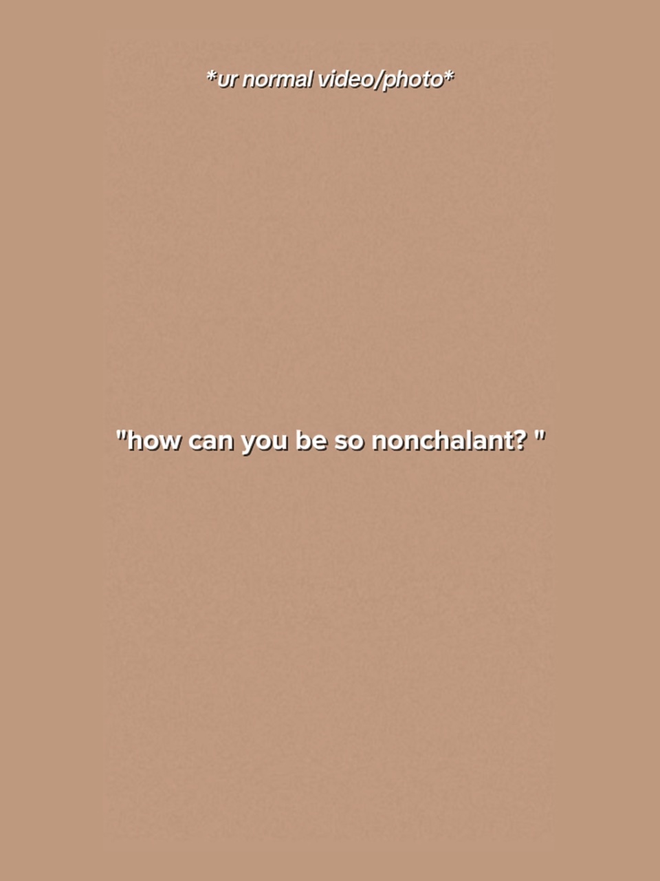 nonchalant | Tendance