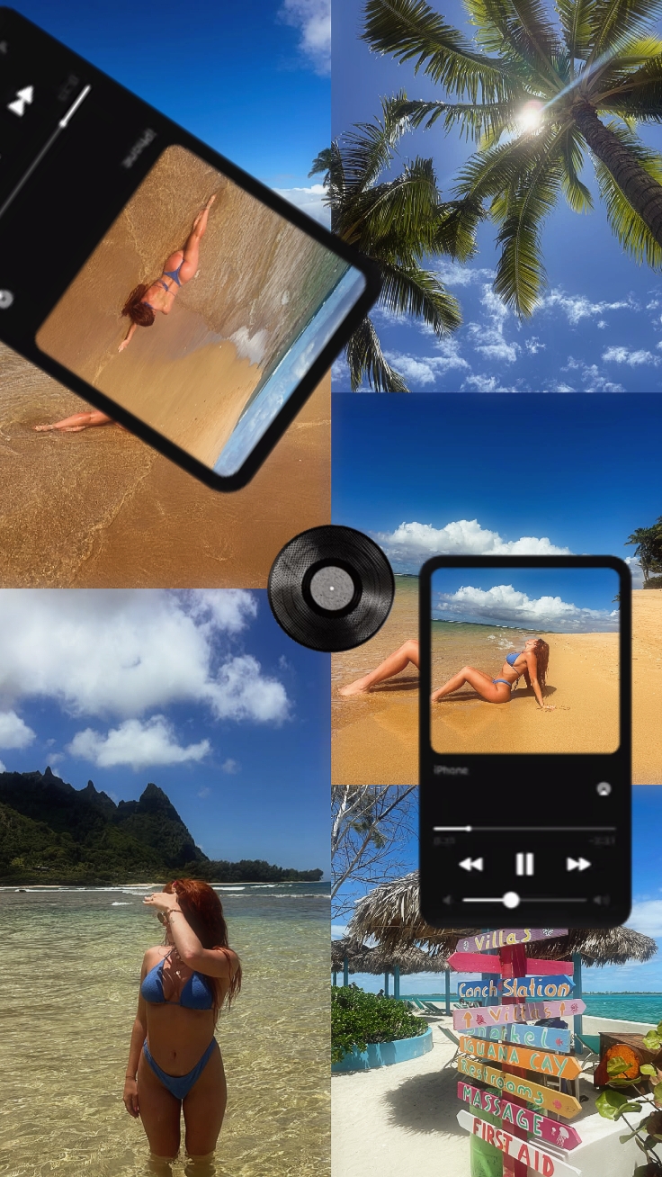 Aesthetic sa beach 