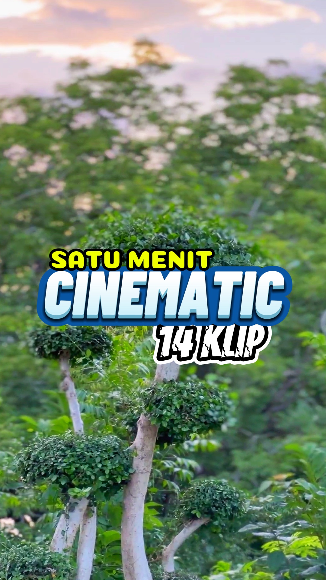 CINÉMATIQUE SATU MENIT