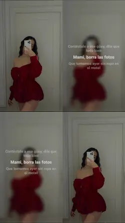 Mami borra las fotos