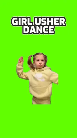 Girl usher dance