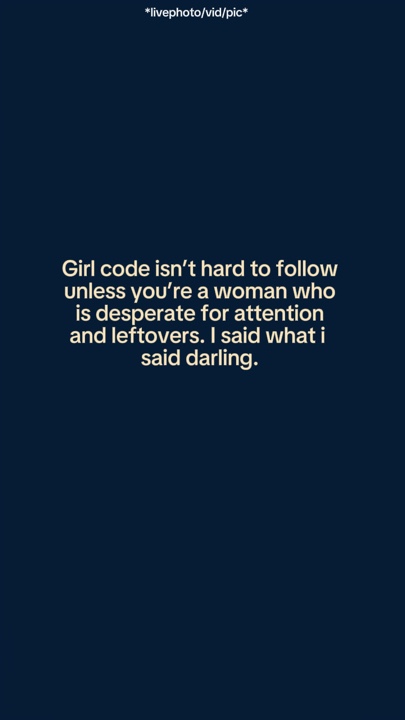 Girl code isn’t hard