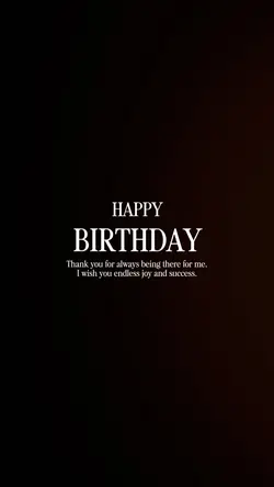 happy Birthday 