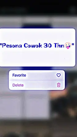 pesona cowok