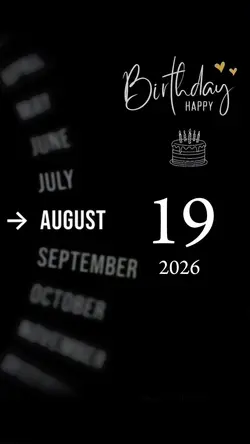 Hbd 19 August 2026