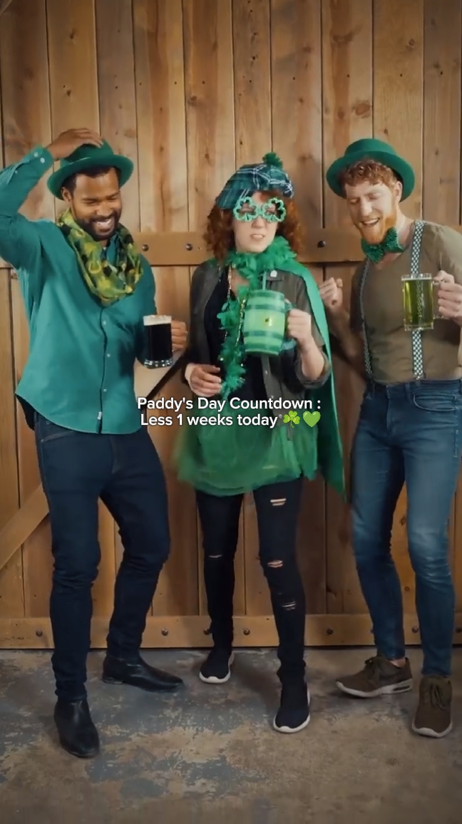 paddy's day countdow