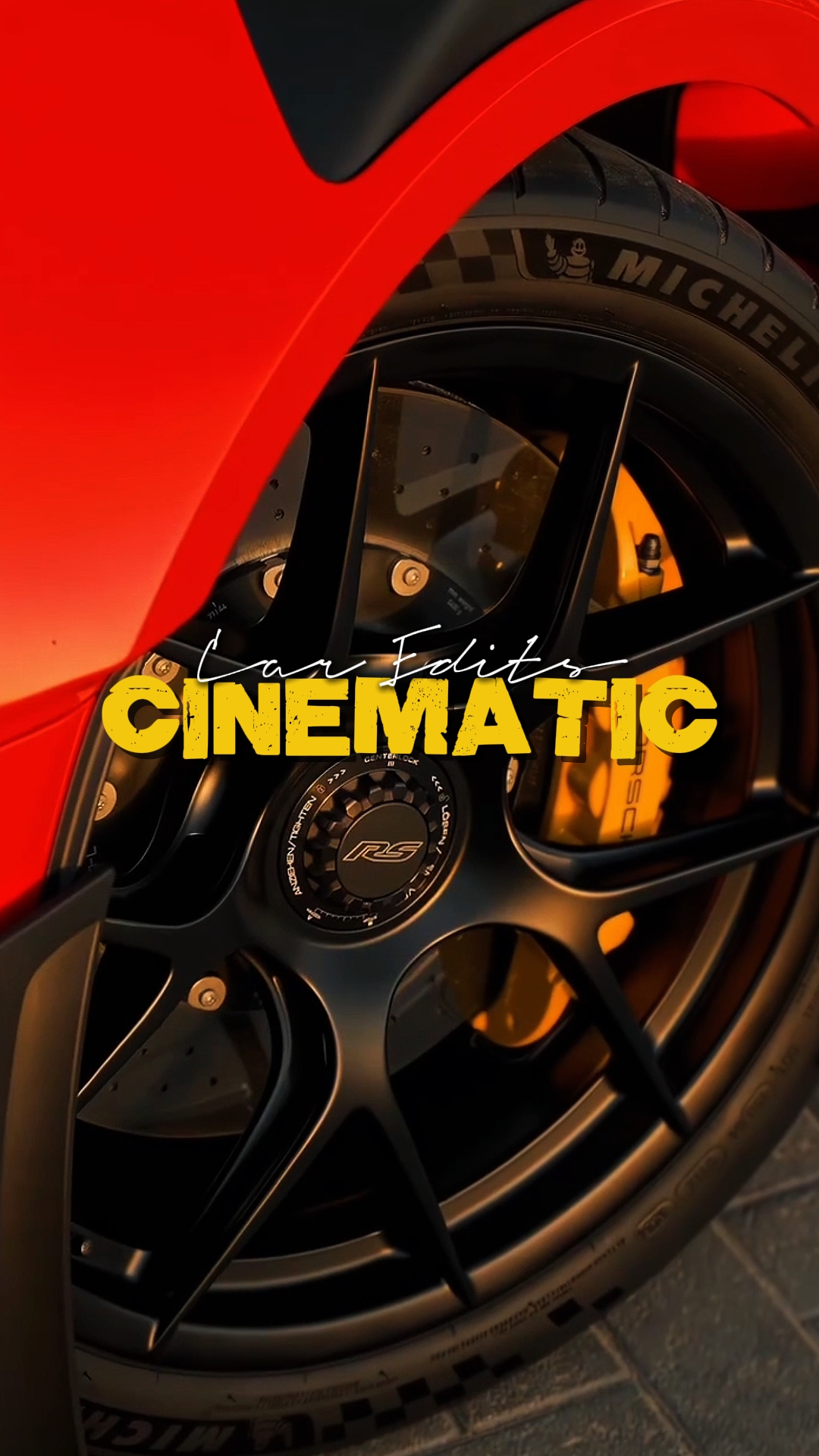 Edição de Carro Cinematográfica 