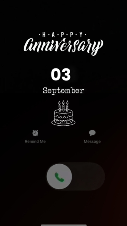 Aniversário 3 de setembro