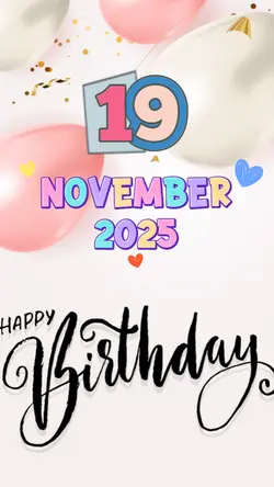 HBD 19 November 2025