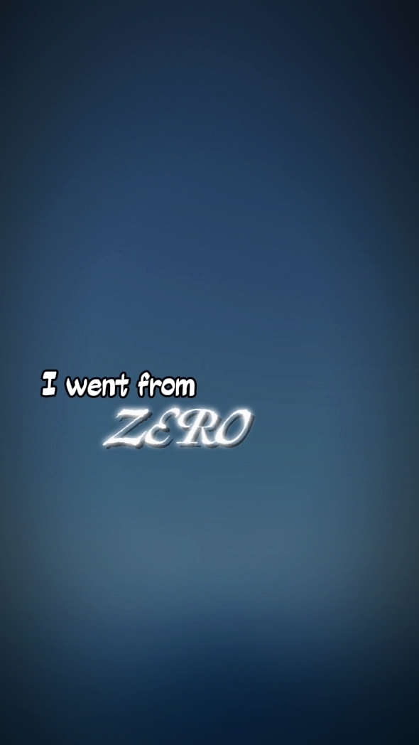 Je suis passé de zéro
