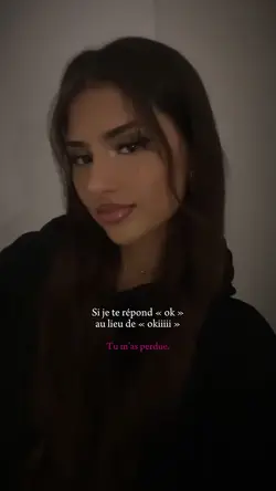 Tu m’as perdue 💔