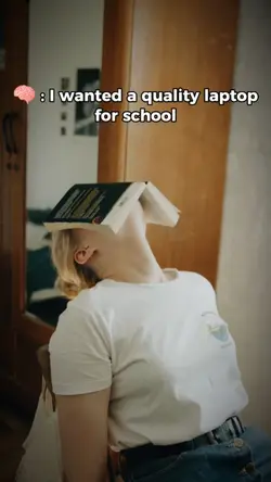 Laptop for school Display TikTok Style