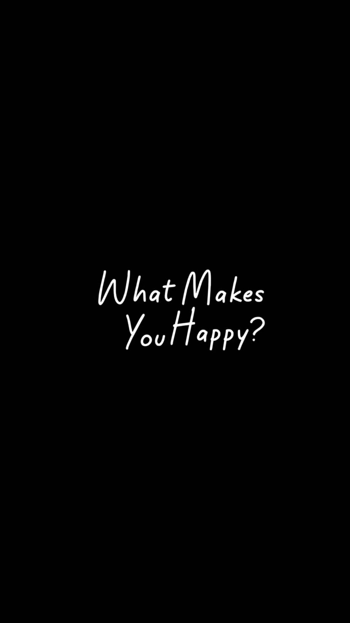 ¿Qué te hace feliz?