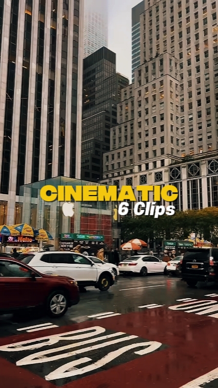 6 Clips Cinematic