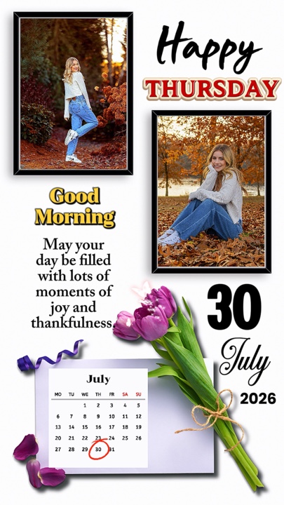 Thursday 30 July 