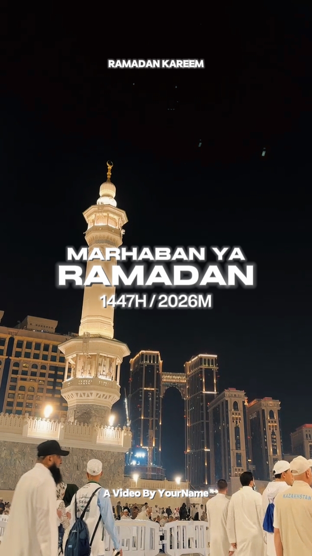 Marhaban ya Ramazan 