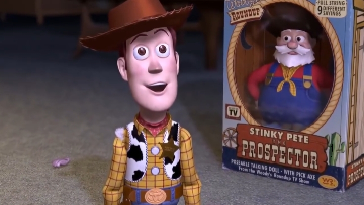 Woody en la televisión