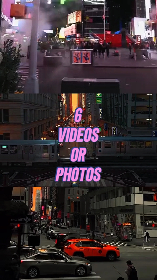 6 VIDEOS OR PHOTOS 