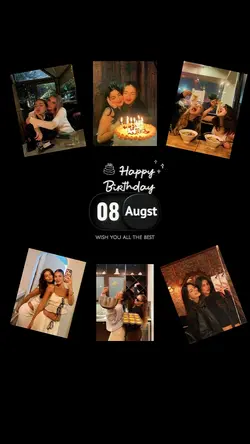 HBD 08 AUGUST 2026