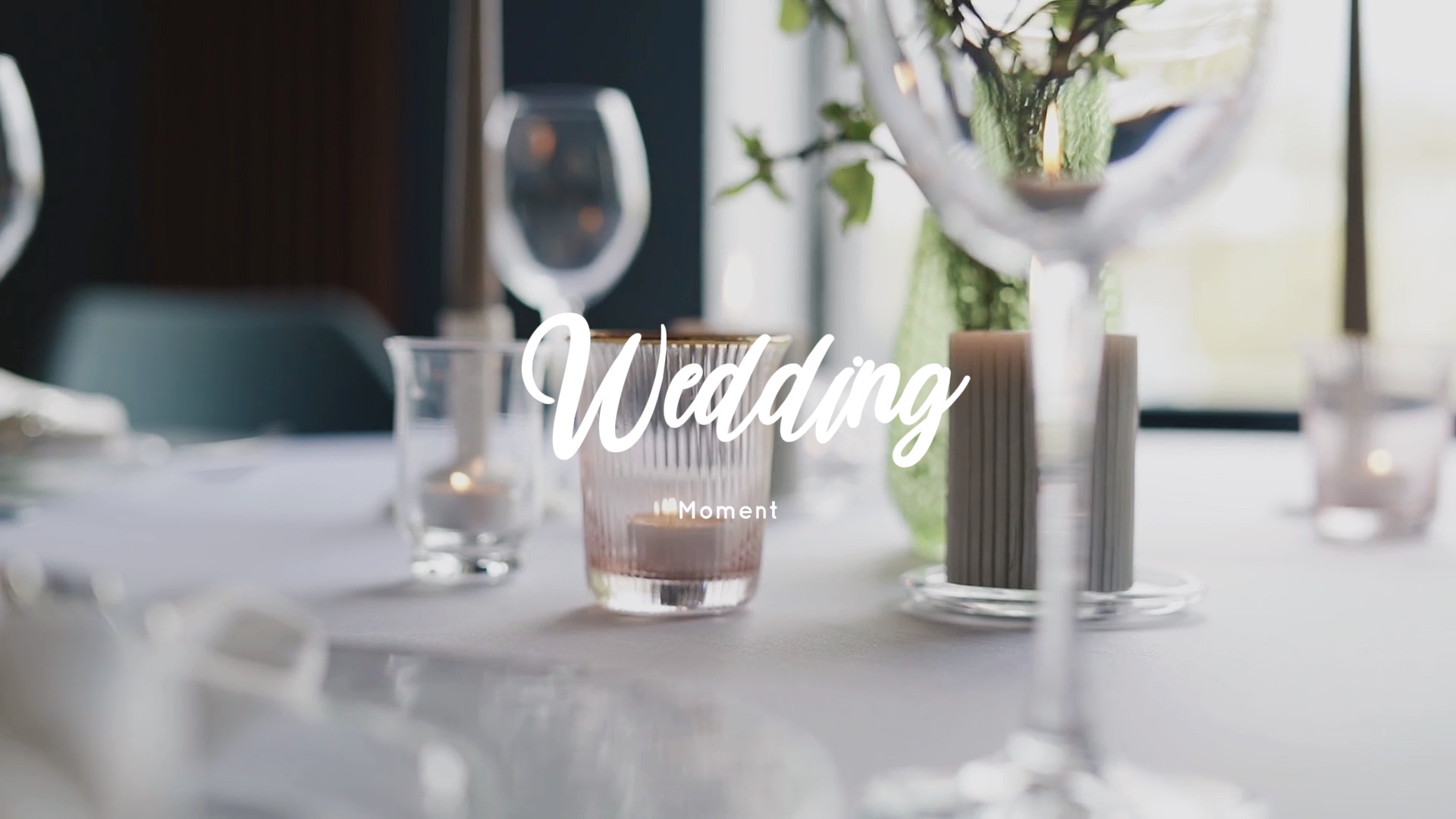 Wedding moment