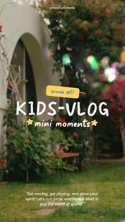 KIDS VLOG 