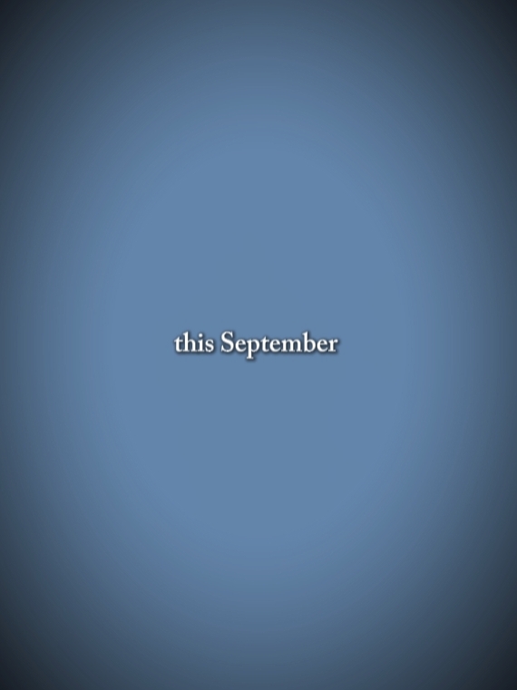 this September 